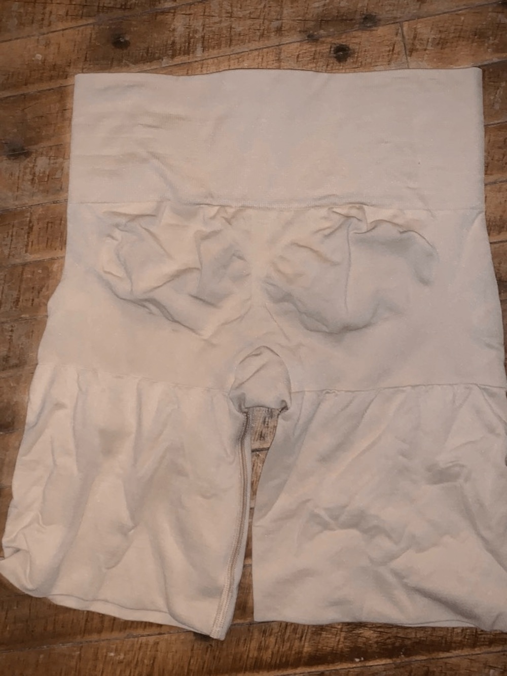 SPANX Cream High-Waist Shaping Pants